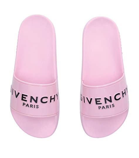 givenchy pink slides|Givenchy pink jelly sandals.